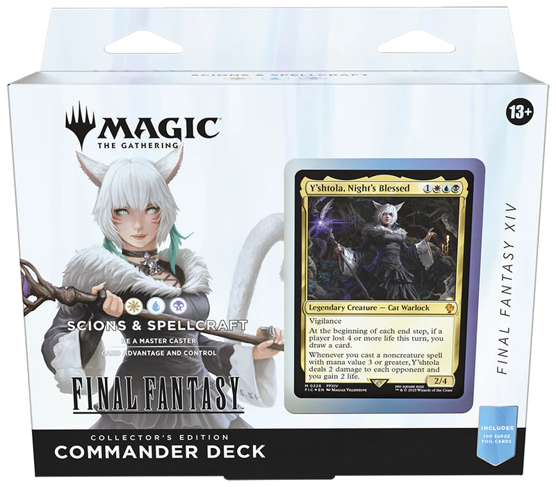 Magic: The Gathering – Universes Beyond – Final Fantasy – Collector Commander Deck – Y’shtola, Night’s Blessed